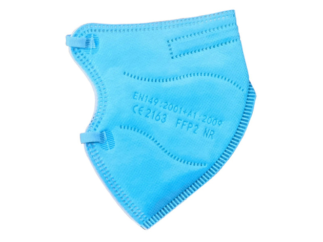 Mundschutz für Kinder FFP2, Hellblau, einzeln verpackt