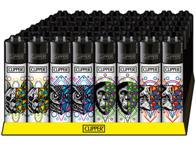 Clipper Large GEOMETRICAL ANIMALS #2, 48er Display