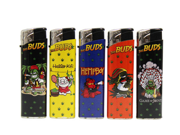 Elektrofeuerzeuge "The Bud" 50er Display