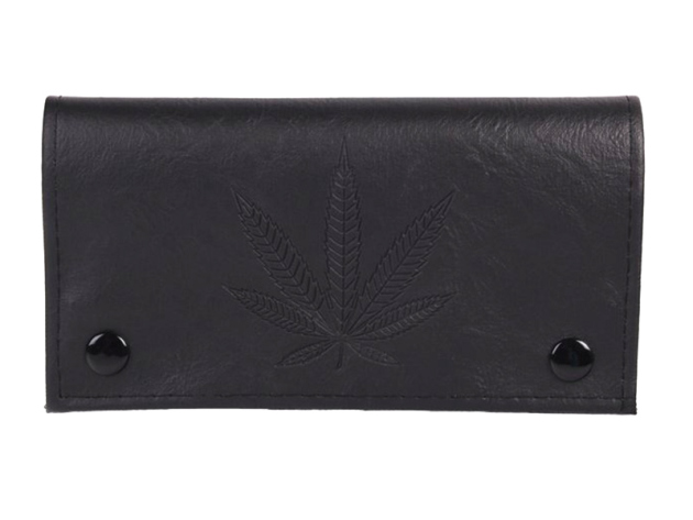 Drehertasche "Leave"  schwarz, 16,5cm