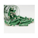 PURIZE Grün; 100er Glas, 100 XTRA Slim Size; Aktivkohlefilter