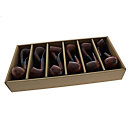 Pfeife "Excellent" braun u. schwarz mit Kunststoffmundstück, 9 mm Filter