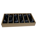 Pfeife "Excellent" schwarz Lack mit Kunststoffmundstück, 9 mm Filter