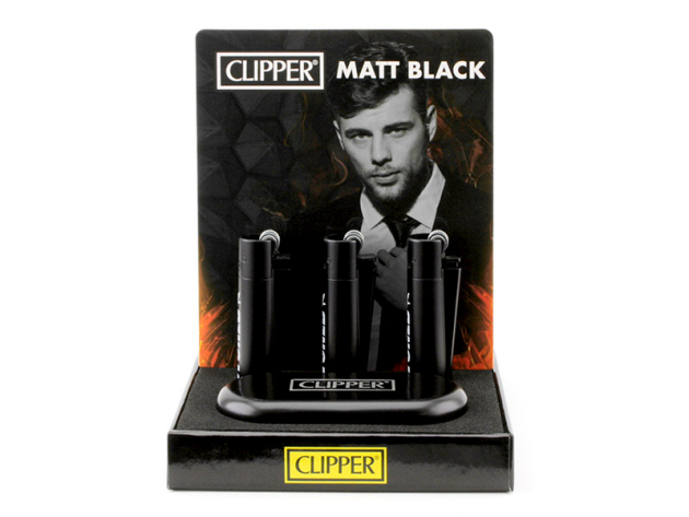 Clipper Metal Icy Amsterdam Stonded Black, 12er Display