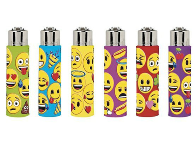 Clipper Covers Pop "Smiley"; genäht; 30er Display
