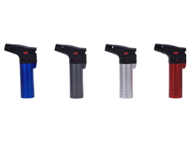 Sturmfeuerzeuge "Easy Torch" Jetflame, Metal, frbg. sortiert 12er Display