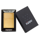 Zippo Feuerzeug - Vintage gebürstet gold