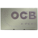 OCB short X-PERT Silver 25 booklets each 100 leaves