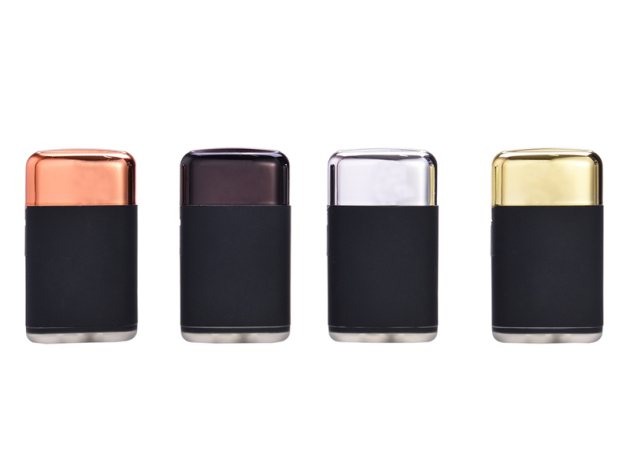 Sturmfeuerzeuge "Metal Caps", Blaue Jet-Flamme, 20er Display