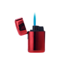 Sturmfeuerzeuge "Mirror", metallic poliert, Blaue Jet-Flamme, 20er Display