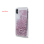 Handyhülle TPU mit flüssigem Glitzer in lila für Iphone 12/12pro