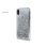 Handyhülle TPU mit flüssigem Glitzer in silber für Iphone12 mini
