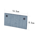 Drehertasche "Leinenstrucktur" 4-farbig sortiert, 162x90 mm, 12er Display