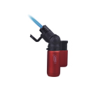 Sturmfeuerzeuge "Rotary", Rubber, Metall, Blaue Jet-Flamme, 20er Display