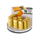 Taschenascher "Goldbarren" 6.8 x 2.9 x 1.3cm;...