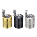 Kurbelgrinder "Classic mini" Silber / Gold / Schwarz; Metall; 4-tlg. 4.0 x 7.7cm
