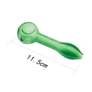 Glaspfeifen "Original" in 4 Farben sort.; 11,5cm; 12er Display