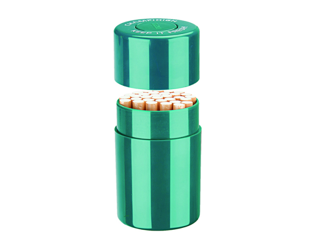 Kunststoff Storage Box Safe, Luftdicht, 6 Farben, 6.0 x 10.0cm 6er Display
