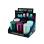 Kunststoff "Storage Box" Safe, Luftdicht, 6 Farben, 6.0 x 10.0cm 6er Display