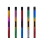 Stabfeuerzeuge "Rainbow", Softflame, 1.5 x 21.0cm, 25er Display