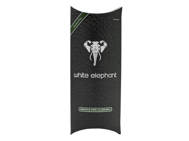White Elephant Pfeifenreiniger mit Nylon mit Baumwolle, grau/weiß  80 Stück