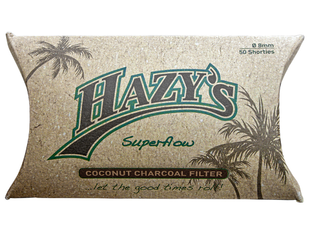 Hazys Kokoskohlefilter  Size Ø 8 mm; 50 Stück