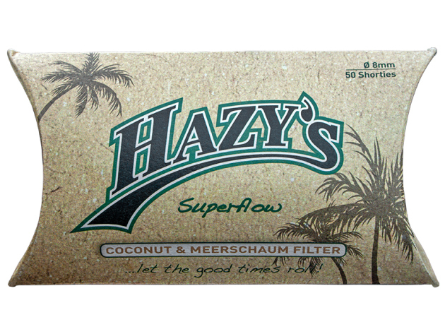 Hazys Kokoskohle- und Meerschaumfilter  Size Ø 8 mm; 50 Stück