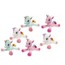 Plüsch Einhorn Regenbogen, ca. 22 cm x 29 cm, 6er...