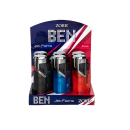 Sturmfeuerzeuge "Ben" 4er Jet-Flame, 6er Display
