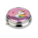 Taschenascher "Unicorn - Pink" div. Motive, 5cm, 12er Display*