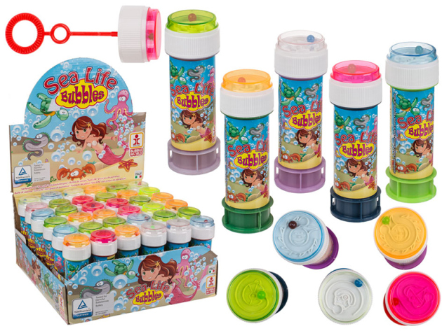 Seifenblasen-Geduldsspiel, Sea Life, 36er Display