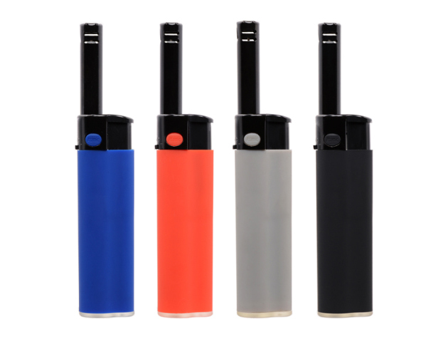 Stabfeuerzeuge Mini "Rubber" 24er Display