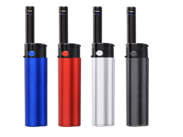 Stabfeuerzeuge Mini "Metallic" 24er Display