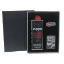 Zippo Raucherset Geschenkbox  mit Zippobenzin +...