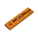 RooR Rolling Paper - Slim - unbleached; Display mit 32 Heftchen á 32 Blatt + Tips