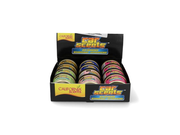California Scents Duftdosen 5 Sorten, 12er Display
