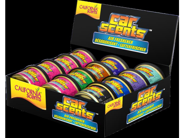 California Scents Duftdosen 9 Sorten, 12er Display
