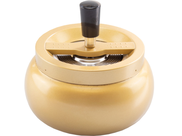 Drehaschenbecher "Gold" Ø 13cm