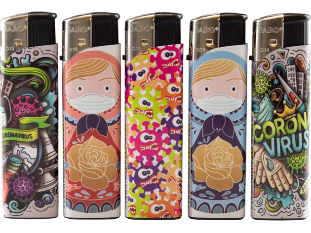 Elektrofeuerzeuge "Corona", 50er Display