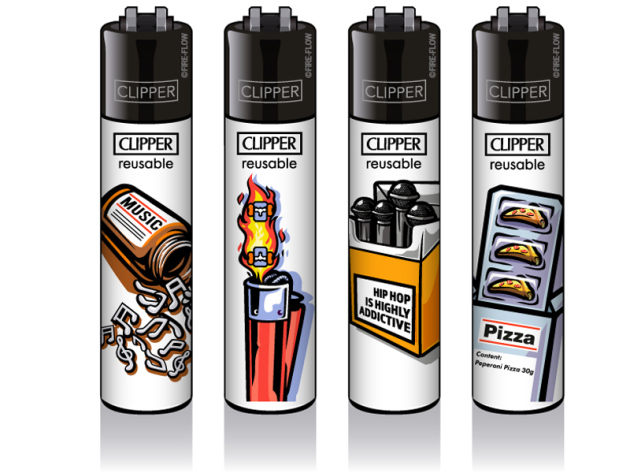Clipper Large ABSTRAKT, 48er Display