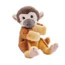 Plüsch Totenkopfaffe mit Klammerarmen, 17 cm