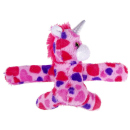 Plüsch Einhorn Klapparmband, 3-fach sortiert, einzeln