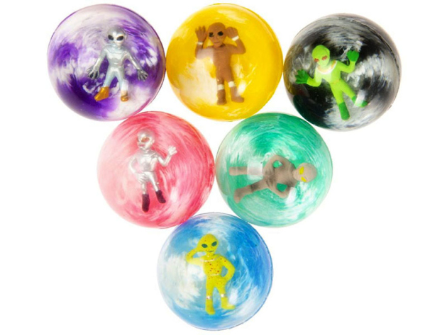 Flummi "Space"; versch. Farben, Ø 45 mm, 12er Pack