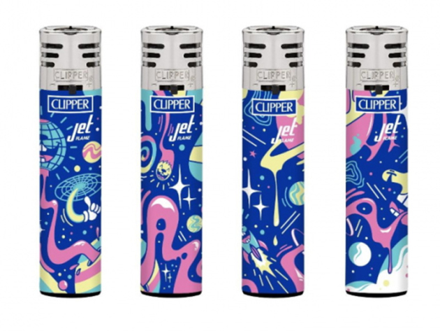 Clipper Jetflame Large OUTER SPACE; 48er Display