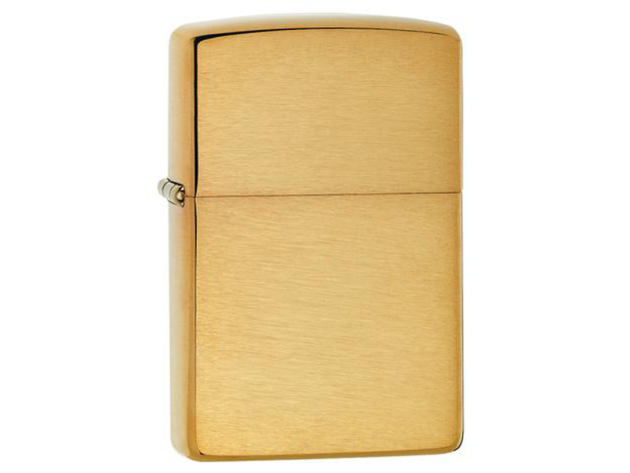Zippo Lighter - Brass Brushed