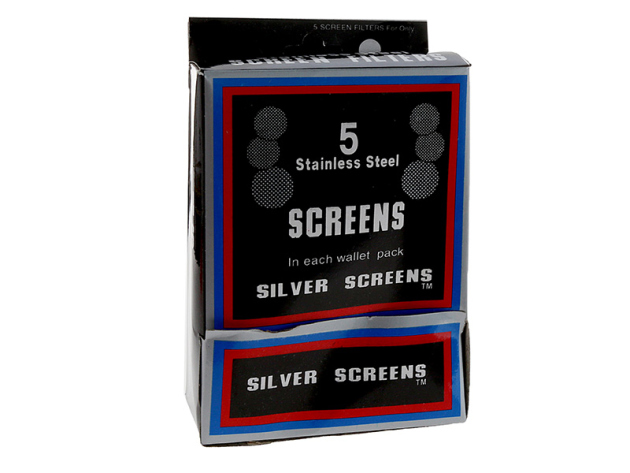 Siebe für Bongköpfe 100 x 5 Siebe,  20mm