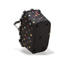 Reisenthel Einkaufskorb und Kühltasche; schwarz mit bunten Punkten; SET, UVP: 82,90 Euro