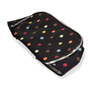 Reisenthel Einkaufskorb und Kühltasche; schwarz mit bunten Punkten; SET, UVP: 82,90 Euro