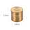 Grinder "Gold bar" 4-tlg., Ø 40 mm