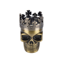 Grinder "King Skull" 4-tlg., Ø 47 mm, 2-farbig sortiert